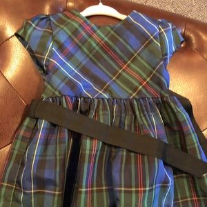 Ralph Lauren navy plaid dress